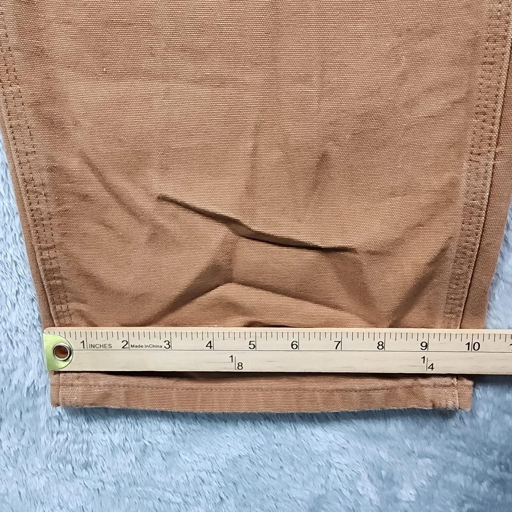 Carhartt B11 Jeans Mens 38x34 (Fits 36x33) Canvas Carpenter Dungaree Fit Work